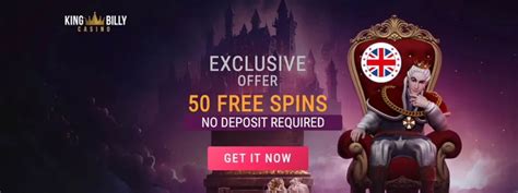 king billy casino 50 free spins